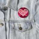 Buscar dos corazones redondos pins Moderno