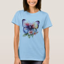 Buscar mariposas camisetas Acuarela