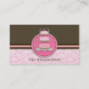 Buscar chuchería tarjetas de visita Panadero