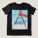 Buscar ayuda del autismo camisetas Conciencia