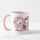 Buscar gatito romántico tazas Te amo