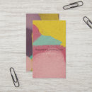 Buscar pinturas al óleo tarjetas de visita Colorido