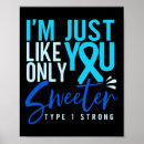 Buscar conciencia de la diabetes posters Diabetes tipo 1
