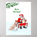 Buscar papá noel posters Perro