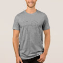 Buscar bosquejo camisetas Negro