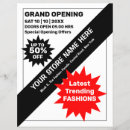 Buscar inauguración flyers Plantilla