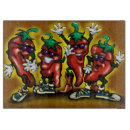 Buscar pimientos picantes tablas cortar Caliente