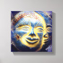 Buscar sol y luna lienzos Estrellas