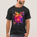 Buscar pintura brillante camisetas Salpicadura de pintura