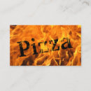 Buscar pizzas tarjetas de visita Italiano