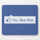 Buscar facebook alfombrillas de raton Divertido