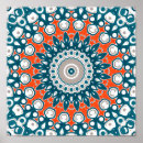 Buscar mandala azul posters Artístico