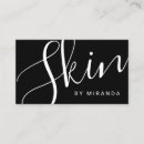 Buscar esthetician tarjetas de visita Piel