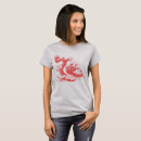 Buscar dragones asiáticos camisetas Para ella