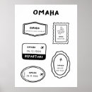 Buscar hospitalidad posters Blanco y negro