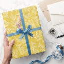 Buscar mostaza amarillo papel de regalo Boho