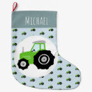 Buscar tractores calcetines navideños Tractor verde