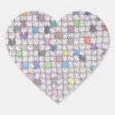 Buscar puzzle pegatinas Corazón