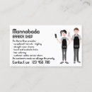 Buscar barbero tarjetas de visita Tijera