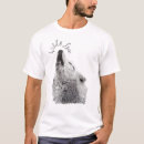 Buscar lobos salvajes camisetas Para él