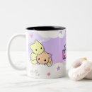 Buscar melocotón kawaii tazas Lindo