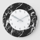 Buscar granito blanco relojes de pared Elegante