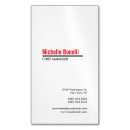 Buscar materiales tarjetas de visita Para él