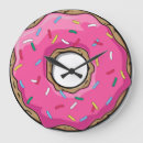 Buscar rosa la fresa de relojes de pared Buñuelo