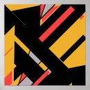 Buscar diagonales posters Negro