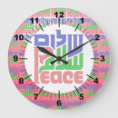 Buscar paz relojes de pared Azul