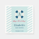 Buscar rayas náuticas servilletas Para ella