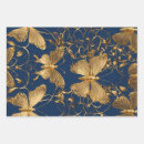 Buscar metálico papel de regalo Mariposas