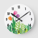 Buscar colorido relojes de pared Para ella