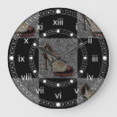 Buscar red black relojes de pared Para ella