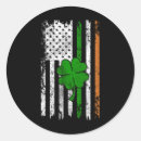 Buscar bandera irlandesa pegatinas Patronal