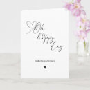Buscar minimalista boda tarjetas Novia y novio