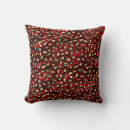 Buscar leopardo rojo cojines Puntos