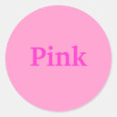 Buscar hecho de palabras pegatinas Rosa