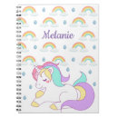 Buscar unicornio del arco iris cuadernos Chica