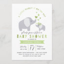 Buscar pequeño verde invitaciones Futura madre