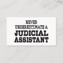 Buscar judicial tarjetas de visita Juez