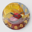 Buscar helado relojes de pared Sundae