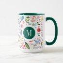 Buscar hojas de flores tazas Verde