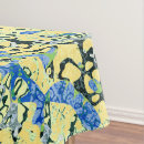 Buscar amarillo y negro manteles Abstracto