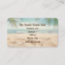 Buscar arena y mar tarjetas de visita Océano