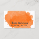 Buscar quemado tarjetas de visita Artista de maquillaje