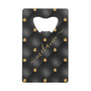 Buscar lujo abrebotellas Negro