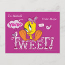 Buscar pájaro tweety postales Corazones