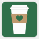 Buscar desechable pegatinas Café