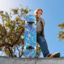 Buscar flores azules tablas de skate Para ella